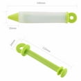 thumbnail image 6 of Food Writing Decorating Pen, Nozzle Tool Squeeze Cream Chocolate Cupcakes Piping Icing Cake Dessert Pen Baking Gun - Red, 6 of 13