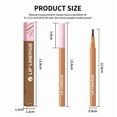 thumbnail image 3 of Matte Lip Liner Pencil for Shaping Lips, Longwear Liquid Lip Liner Stain Marker Pen Set Long Lasting Waterproof, Creamy Crayon Lip Liner Pencil, Color Stay Lipliner All Day Lips Stain (#8), 3 of 9