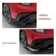 thumbnail image 4 of Bumper Spoiler Rear Bumper Rear Corner Spot Spoiler Exterior Trim for VB 2022+, 4 of 4