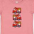 thumbnail image 4 of Inktastic Fire Truck Firefighter Bear Boys or Girls Baby T-Shirt, 4 of 5