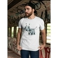 thumbnail image 2 of A Cute Metallic Robot Dog T-Shirt Men -Image by Shutterstock, Male 4X-Large, 2 of 4