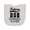 AC-Heather Grey, variant on Inktastic Future Dominoes Player Game Newborn Bib