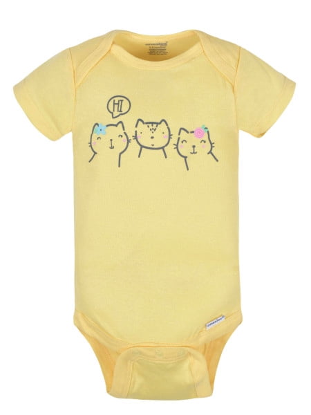 Onesies Brand Baby Girl Bodysuits, 8-Pack, Sizes Newborn - 12 Months