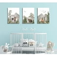 thumbnail image 2 of FCCUYE Woodland Nursery Wall Art Wild Animals Forest Wall Decor Prints Adventure Theme Canvas Posters Deer Bear Fox Watercolor Pictures Paintings for Boys Room Girls Room 3Pcs 16x24in d, 2 of 7