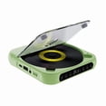 thumbnail image 1 of Bluetooth CD Player - Mini Portable CD Player, Slim and Lightweight - Versatile - Compatible with CD, USB - 135 x 135 x 25 mm, Green, 1 of 4