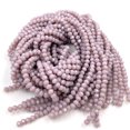 thumbnail image 1 of 2 3 4 6 8mm Rondelle Flat Faceted Crystal Beads for Jewelry Making Solid Color Loose Spacer Glass Beads Bracelet Necklace DIY, 1 of 5