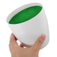 thumbnail image 6 of FUTUREORYY Large White Fake Planter Pot for Home Decor and Storage, Decorative Indoor Outdoor Plant Container, 6 of 9
