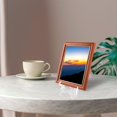 thumbnail image 4 of 20 Pack Plastic Easel Plate Stands for Display Pictures, Photo, Dish, Art Pieces, Certificates, Placecard, Posters, Envelopes and Small Boards, 2 Size 3" 6" (Clear) Ormromra WMPH-746, 4 of 7