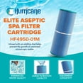 thumbnail image 2 of Hurricane 2 Pack HF4950-01M Elite Aseptic Pool Spa Filter Cartridge Replacement, 2 of 7
