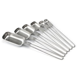 Cuillère à Café 2 En 1 Tasseur Inox - Mesure 15 Ml Et Presse Expresso