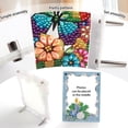 thumbnail image 4 of Marco Fotos Con Forma Especial Floral Del (Navidad) Azul, 4 of 8