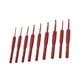 thumbnail image 3 of Agujas De Ganchillo, Conjunto De Agujas De Tejer Portátiles Compactas De Aspecto Rojo Agarre De Silicona Para Niños Principiantes Para El Hogar Para Tejer Para Mamás ANGGREK Crochet Hooks, 3 of 8