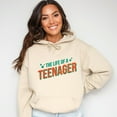thumbnail image 3 of The Life Of A Teenager Puff/Glitter - Womens Hoodie, 3 of 8