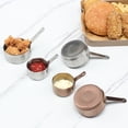 thumbnail image 4 of OULII Bol à Sauce en Acier Inoxydable pour Usage Domestique Couleur Or Rose 50ML, 4 of 6