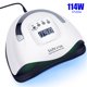thumbnail image 1 of Lámpara de uñas LED UV de 114/90/72/36W para manicura con 57 Uds., pantalla LCD de cuentas de lámpara, secador de uñas con Sensor automático para curar todas las herramientas de uñas de Gel Tan Jianjun unisex, 1 of 1