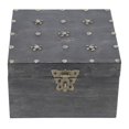 thumbnail image 1 of 1Pc Retro Style Storage Box Practical Storage Box Treasure Hidden Box, 1 of 3