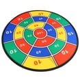 thumbnail image 2 of Dart Board Toy Large Size Rich Color Exercise Coordination Skills Kids Dartboard Game Set with 8 Sticky Balls 6 Darts, 2 of 4