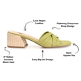 thumbnail image 6 of Journee Collection Womens Moree Open Square Toe Block Heel Sandals, 6 of 6