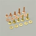 thumbnail image 4 of segolike Rivets and Burrs Washers Fastener Studs for Saddlery Tack Repair Leather Working A, 4 of 7
