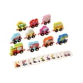 thumbnail image 1 of D Wooden Educational Train Toy Set 11 Pieces Magnetic Blocks For Kids Age 3+ Learning Colors Numbers And Sequencing Perfect Gift, 1 of 7