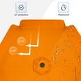 thumbnail image 5 of MASTERCANOPY 7.5ft Patio Market Umbrella with Valance, Tilt and Crank, Orange, 5 of 7