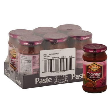 Patak Pâte de Cari Tandoori - 284 ml (6/caisse) - 7,2 Lb