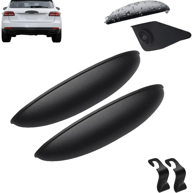 2026 New Rear View Backup Camera Cover,Silicone Anti-Rain Reversing Cameras Protection,Waterproof and Stain-Resistant,Enhanced Reverse Visibility, Universal for Cars, Trucks, Suvs (2pcs)