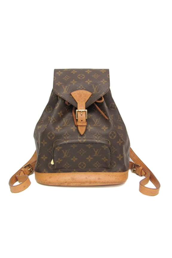 Pre-Owned Louis Vuitton Monogram Montsouris MM M51136 Women's Backpack Monogram (Good)