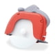 thumbnail image 2 of Pizza de pizza de acero inoxidable CHOPPER Reutilizable Pastel Slicer Blanco Blanco Herramienta de corte Cocina Panadería Bakery Restaurantes Chef Regalos Red Irene Inevent HA047873-01B, 2 of 7