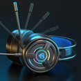 thumbnail image 2 of Noise Isolating Wired Headphone with Microphone Bass Surround Gaming Headset, 2 of 10