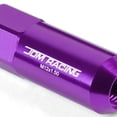 thumbnail image 2 of DNA Motoring LG-T888-15-PP 20-Piece M12 x 1.5 Aluminum Alloy Wheel Lug Nuts+Adapter Key (Purple), 2 of 5