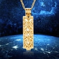 thumbnail image 5 of Cremation Urn Pendant Necklace with Hollow Cylinder Vial Keepsake Urn Cremation Jewelry Memorial Lockets for Ashes for Women Men, 5 of 5