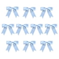 thumbnail image 1 of HWRETIE Satin Bow Decorations 10-Pack,15X125Cm Ribbon Bows for Gift Wrapping,Party,Wedding,Christmas Tree, 1 of 6