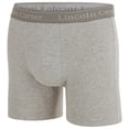 thumbnail image 7 of LINCOLN CARTER Mens Underwear Boxer Briefs - Breathable Anti Chafing Sports Boxers for Men Pack of 6 - Soft Cooling Taglesss, Grey/Black/XXL, 7 of 7