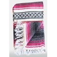 thumbnail image 4 of Manta Del Mex Classic Mexican, grande, 178 x 127 cm, rosa intenso, 4 of 6