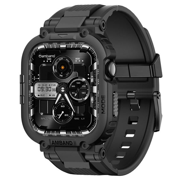 Funda de reloj y correa compatibles con Apple Watch de 46 mm