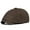 Coffee, variant on Men's Summer Weave Flat Cap Newsboy Hats Breathable Irish Cabbie Cap