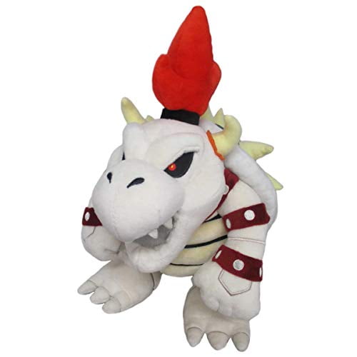Super Mario Bros Dry Bowser Bones Koopa and Boo Ghost Soft Plush Toy 2pcs 