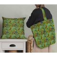 thumbnail image 5 of Soimoi Green polyester Crepe Fabric Colorful Butterfly Print Sewing Fabric Yard 42 Inch Wide, 5 of 5