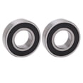 thumbnail image 4 of Deep Groove Ball Bearing, Low Friction Fast Heat Dissipation Save Lubricant Double Shielded Ball Bearings Non Deform 2Pcs  For Industrial Use, 4 of 8