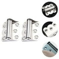 thumbnail image 4 of Miangastore 2pcs Heavy Duty Stainless Steel Door Hinge Smooth Double Action Spring Hinges, 4 of 8