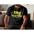 thumbnail image 3 of Big Sister Finally New Sister Gift for Girls Teens Women T-Shirt Big Sister To Be Sibling Birthday Holiday Present Tshirt, 3 of 10