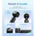 thumbnail image 4 of Diveblues Handheld  Fan - 4000mAh Turbo  Mini Fan with 5-Speed Wind, Rechargeable Battery for Travel & Outdoor Use, 4 of 6
