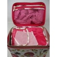thumbnail image 3 of (2 pack) Tartan and Twine Deluxe Train Case - White Floral, 3 of 4