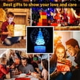 thumbnail image 7 of YSITIAN Night Light for Kids, Remote Control 16 Colors Children 3D Illusion Bedroom Bedside Dimmable Lamp Christmas Tree Toys YT-7556, 7 of 7