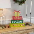 thumbnail image 2 of Northlight Lighted "Tis The Season To Be Jolly" Christmas Decoration - 11.75", 2 of 8
