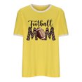 thumbnail image 4 of Elegante blusa de manga corta con cuello redondo y manga abullonada para mujer OAVQHLG3B Store  lin121212, 4 of 5