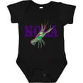 thumbnail image 3 of Inktastic NOLA Mardi Gras Crayfish in Purple Boys or Girls Baby Bodysuit, 3 of 5