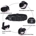thumbnail image 3 of Collar táctico para perros Xqpetlihai impermeable con soporte para airtag, 3 of 7