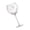 Light, variant on Lynono Co.,Ltd Elegant Transparent High-Arched Red Wine Cup Hand Painted Champagne Glass Glassware for Cocktails Parties